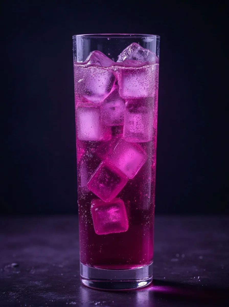 Artisan Berry hydration drink in a glass